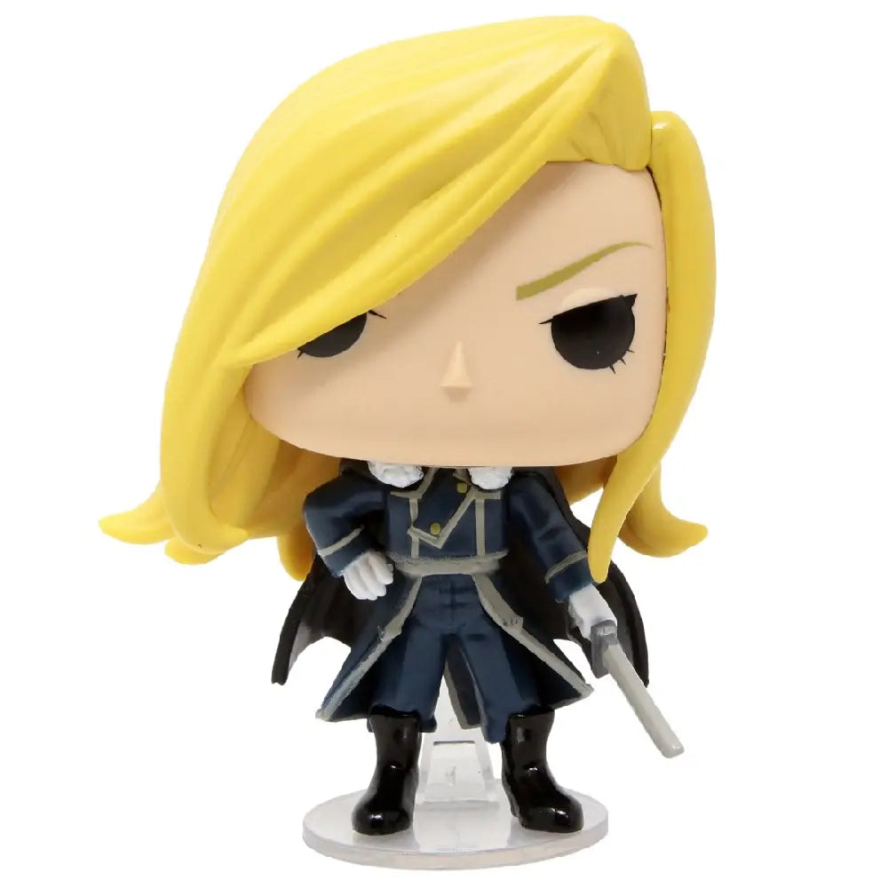 Funko Pop! Animation: Full Metal Alchemist: Brotherhood - Oliver Mira Armstrong. This figure captures her likeness in Funko’s signature stylized design, with exaggerated features and a distinctive pose.  F-57738 thumbnail