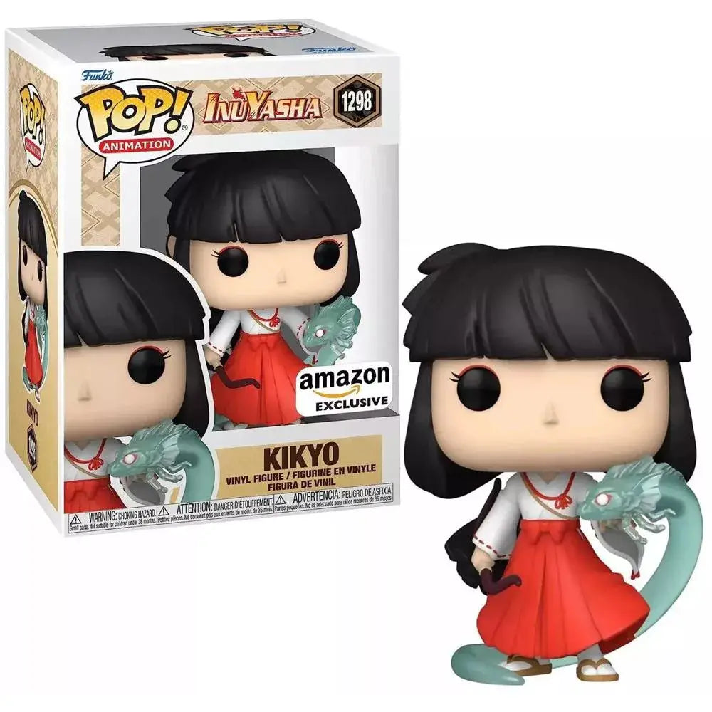 Funko Pop! Animation: Inuyasha - Kikyo, Glow in The Dark, Amazon Exclusive. Assist this special priestess in restoring and cleansing the Shikon Jewel to complete your InuYasha collection. F-71818 thumbnail