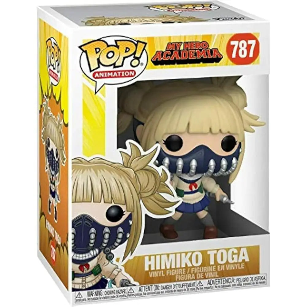 Funko Pop! Animation: My Hero Academia - Himiko Toga with Face Cover. Add this stylized Himiko Toga Pop! vinyl figure to your collection and celebrate your favorite characters from My Hero Academia! F-48471 thumbnail