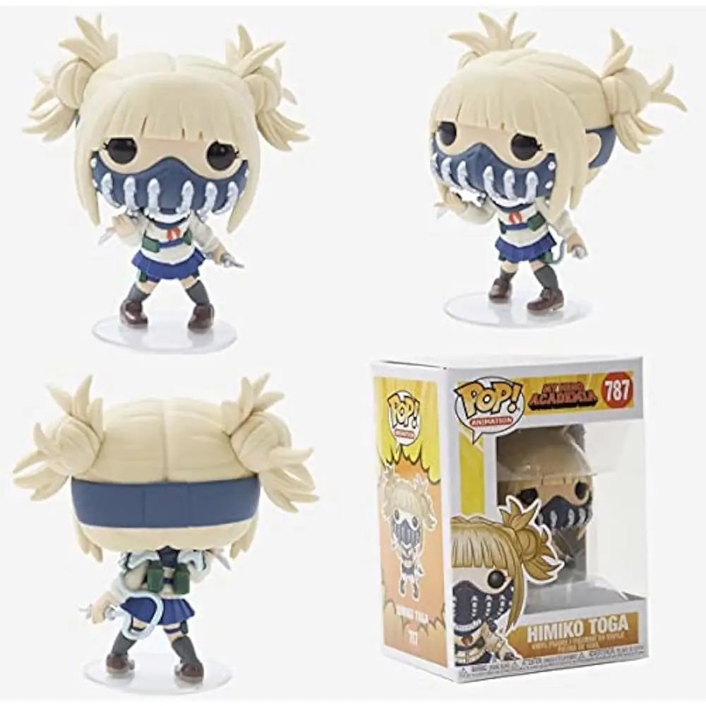 Funko Pop! Animation: My Hero Academia - Himiko Toga with Face Cover. Add this stylized Himiko Toga Pop! vinyl figure to your collection and celebrate your favorite characters from My Hero Academia! F-48471 thumbnail