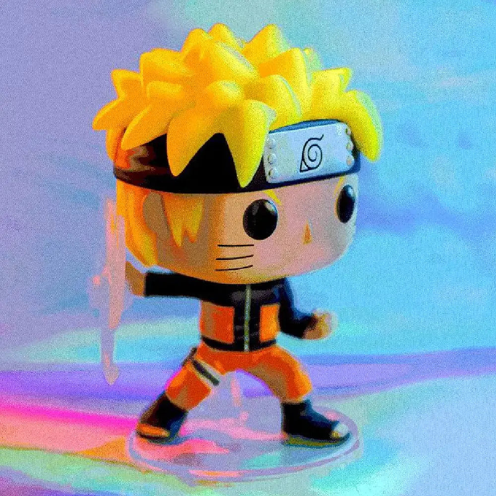 Funko Pop! Animation: Naruto Uzumaki -Glow in The Dark  Exclusive. The glow-in-the-dark feature gives the figure a magical touch, enhancing its appeal and making it stand out in low-light settings for passionate collectors. F-60926 thumbnail