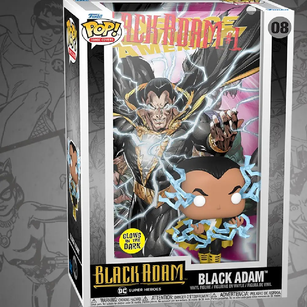 Funko Pop! Comic Cover: DC Comics - Black Adam F-64070 thumbnail