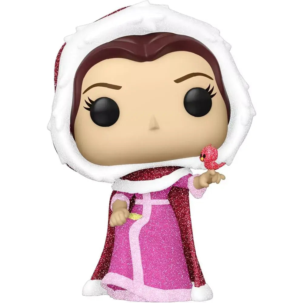Funko Pop! Disney: Beauty and The Beast - Winter Belle Diamond Glitter Amazon Exclusive. Winter Belle from Beauty and the Beast sparkles in this exclusive Diamond Glitter edition, styled as a collectible Pop! vinyl figure by Funko. F-58946 thumbnail