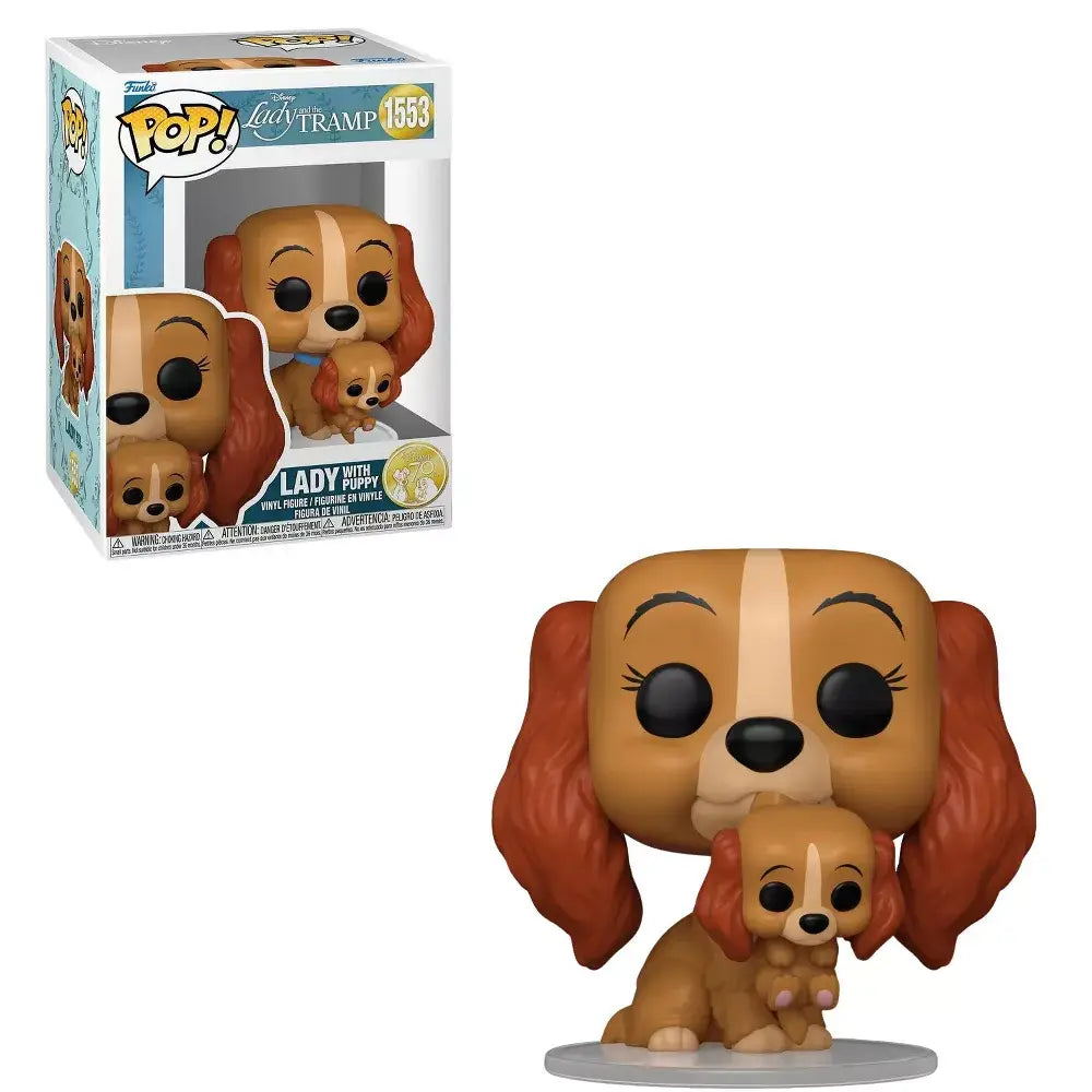 Funko Pop! Disney: Lady and The Tramp - Lady with Puppy F-83568 thumbnail