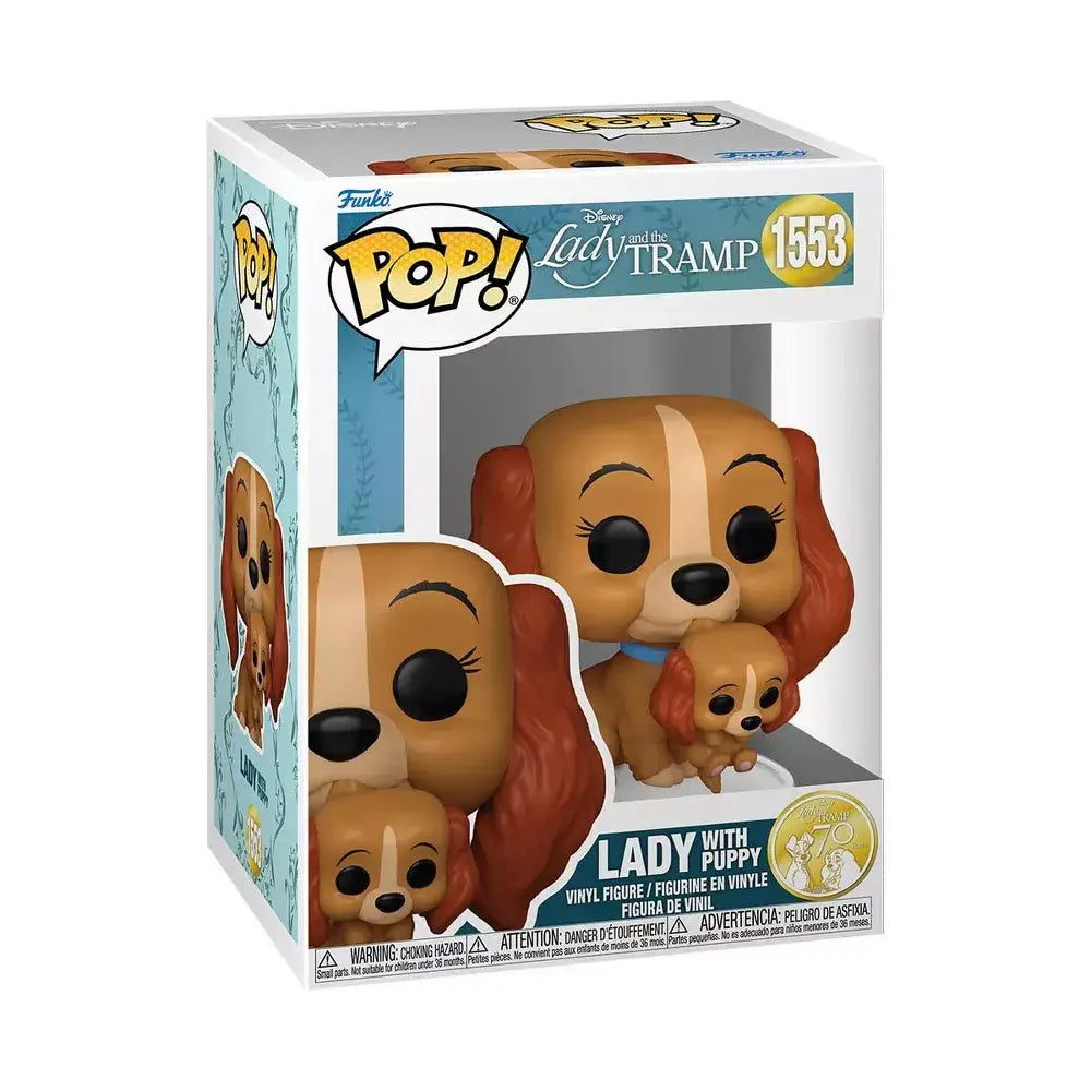 Funko Pop! Disney: Lady and The Tramp - Lady with Puppy F-83568 thumbnail