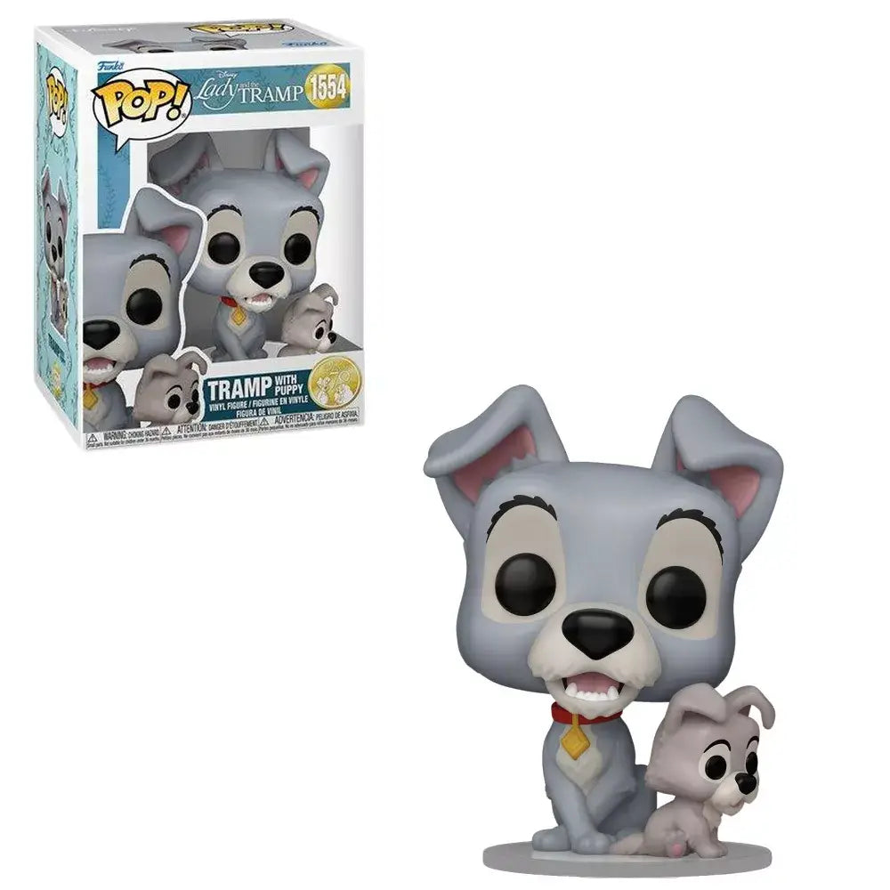 Funko Pop! Disney: Lady and The Tramp - Tramp with Puppy F-83569 thumbnail