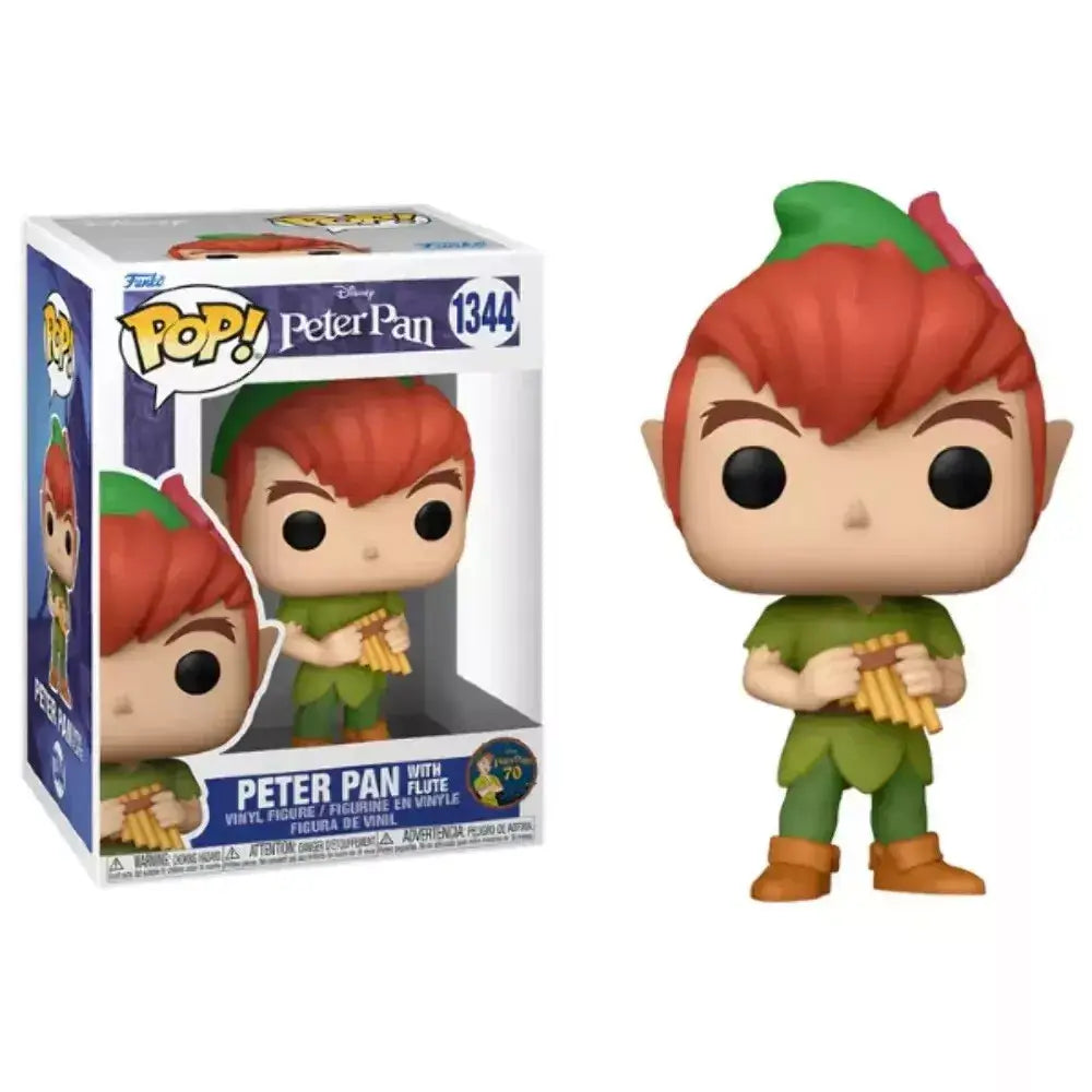 Funko Pop! Disney: Peter Pan 70th Anniversary - Peter Pan with Flute. Celebrate the enduring magic of Disney with the Funko Pop! Disney: Peter Pan 70th Anniversary - Peter Pan with Flute Vinyl Figure. F-70697 thumbnail
