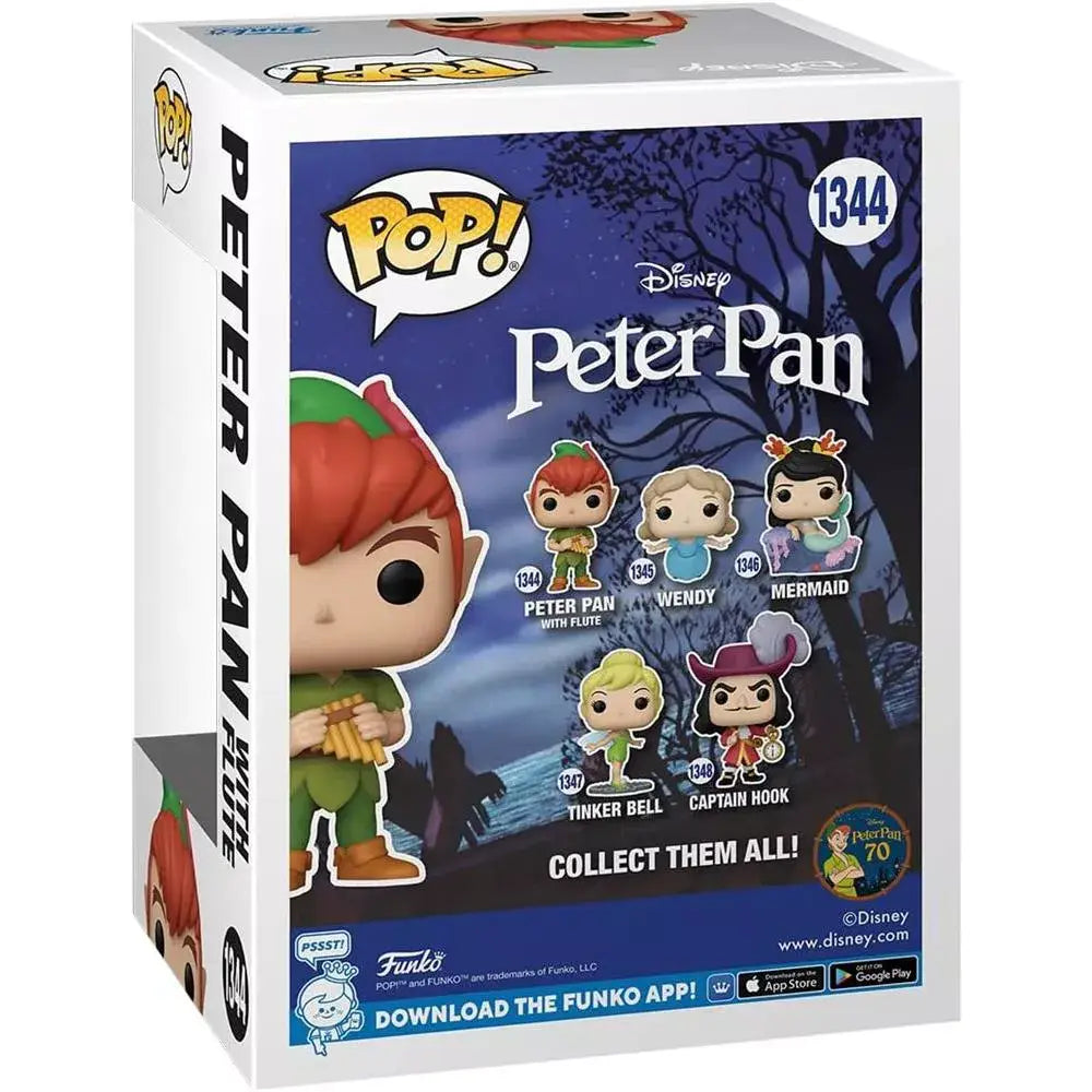 Funko Pop! Disney: Peter Pan 70th Anniversary - Peter Pan with Flute. Celebrate the enduring magic of Disney with the Funko Pop! Disney: Peter Pan 70th Anniversary - Peter Pan with Flute Vinyl Figure. F-70697 thumbnail
