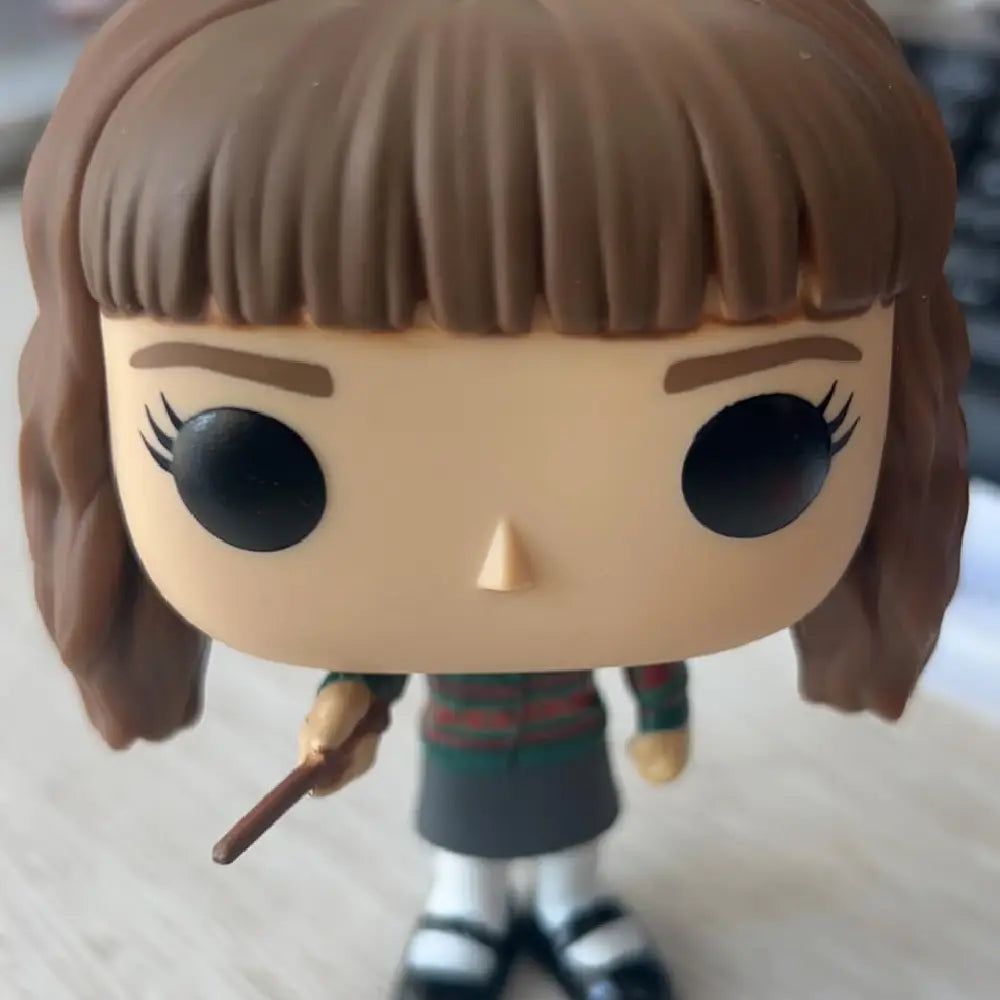 Funko Pop! Harry Potter 20th Anniversary - Hermione with Wand. Exclusive Limited Edition Mark the 20th anniversary of Harry Potter with this special Hermione Funko Pop! figure, a prized collectible that adds distinct value to any fan’s collection. F-57367 thumbnail