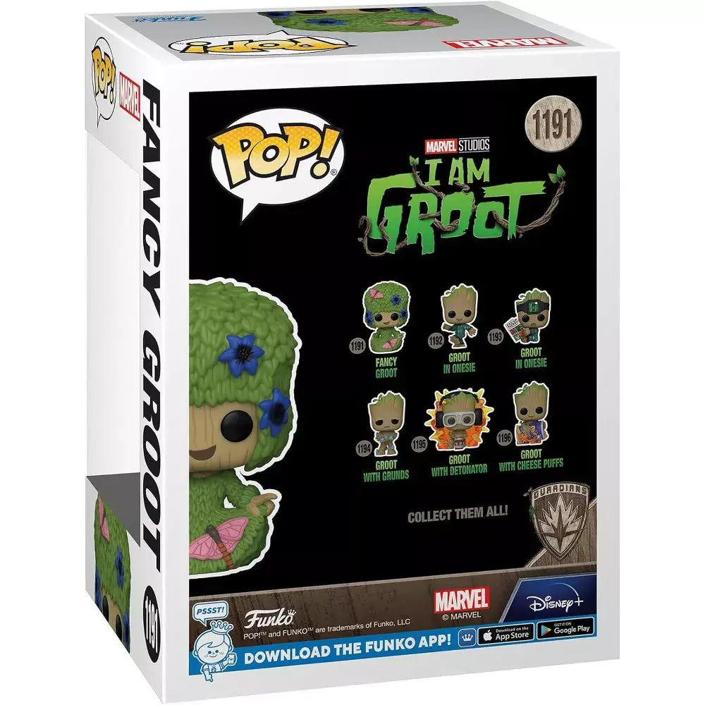 Funko Pop! Marvel: I Am Groot - Fancy Groot F-70649 thumbnail