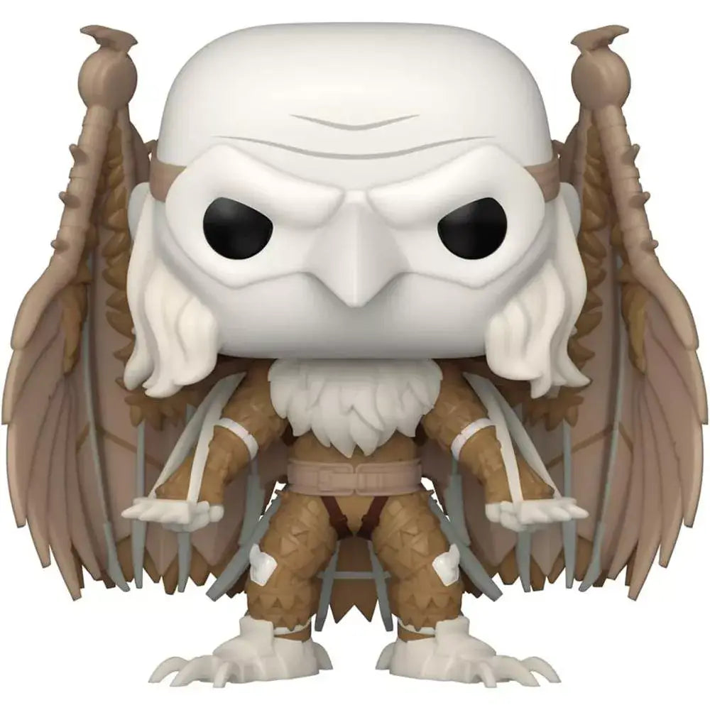 Funko Pop! Marvel Spider-Man: Across The Spider-Verse - Medieval Vulture. This collectible showcases the striking Medieval Vulture, a fascinating character from the animated film Spider-Man: Across The Spider-Verse. F-65731 thumbnail