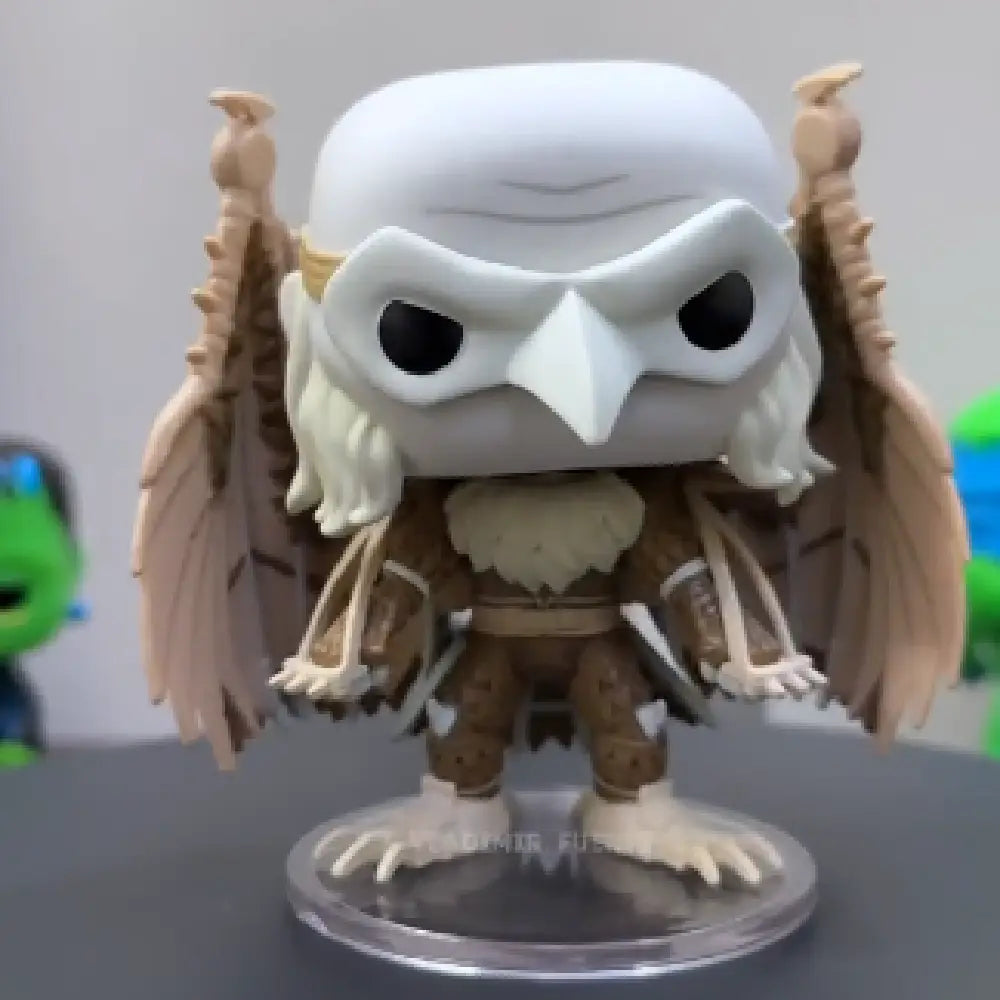 Funko Pop! Marvel Spider-Man: Across The Spider-Verse - Medieval Vulture. This collectible showcases the striking Medieval Vulture, a fascinating character from the animated film Spider-Man: Across The Spider-Verse. F-65731 thumbnail