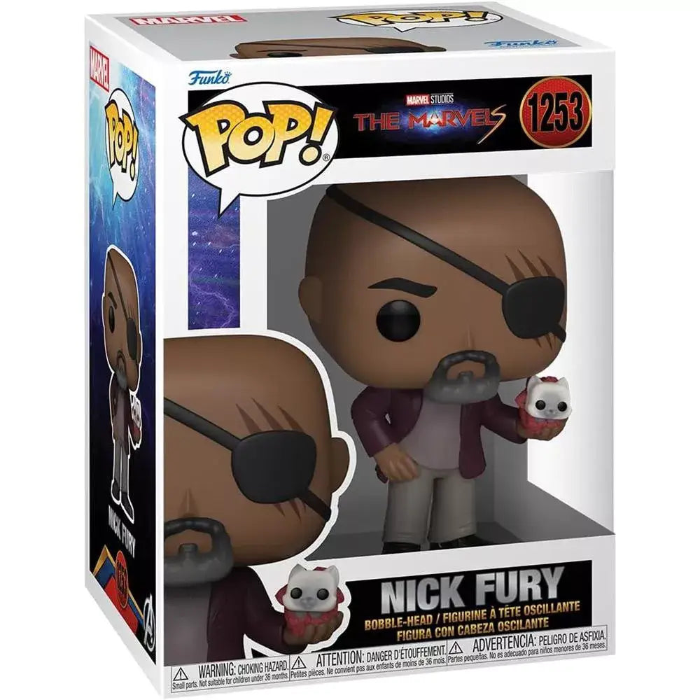 Funko Pop! Movies: The Marvels - Nick Fury F-67640 thumbnail