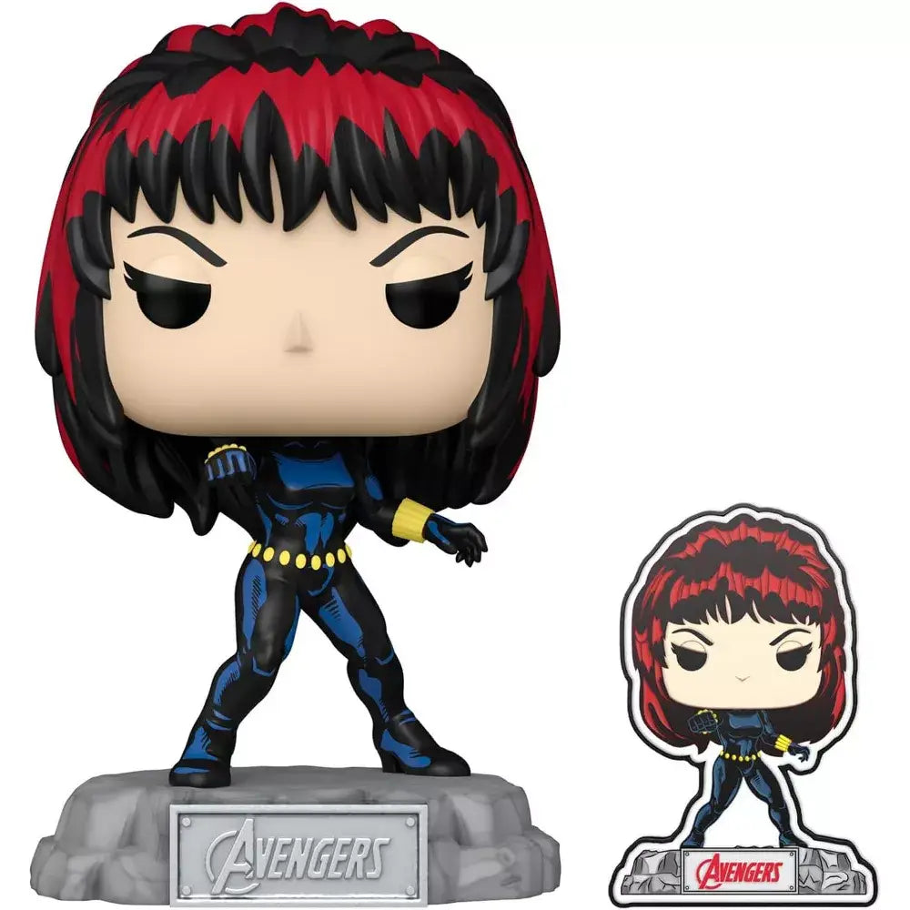 Funko Pop! & Pin The Avengers:  Black Widow with Pin Exclusive F-70126 thumbnail