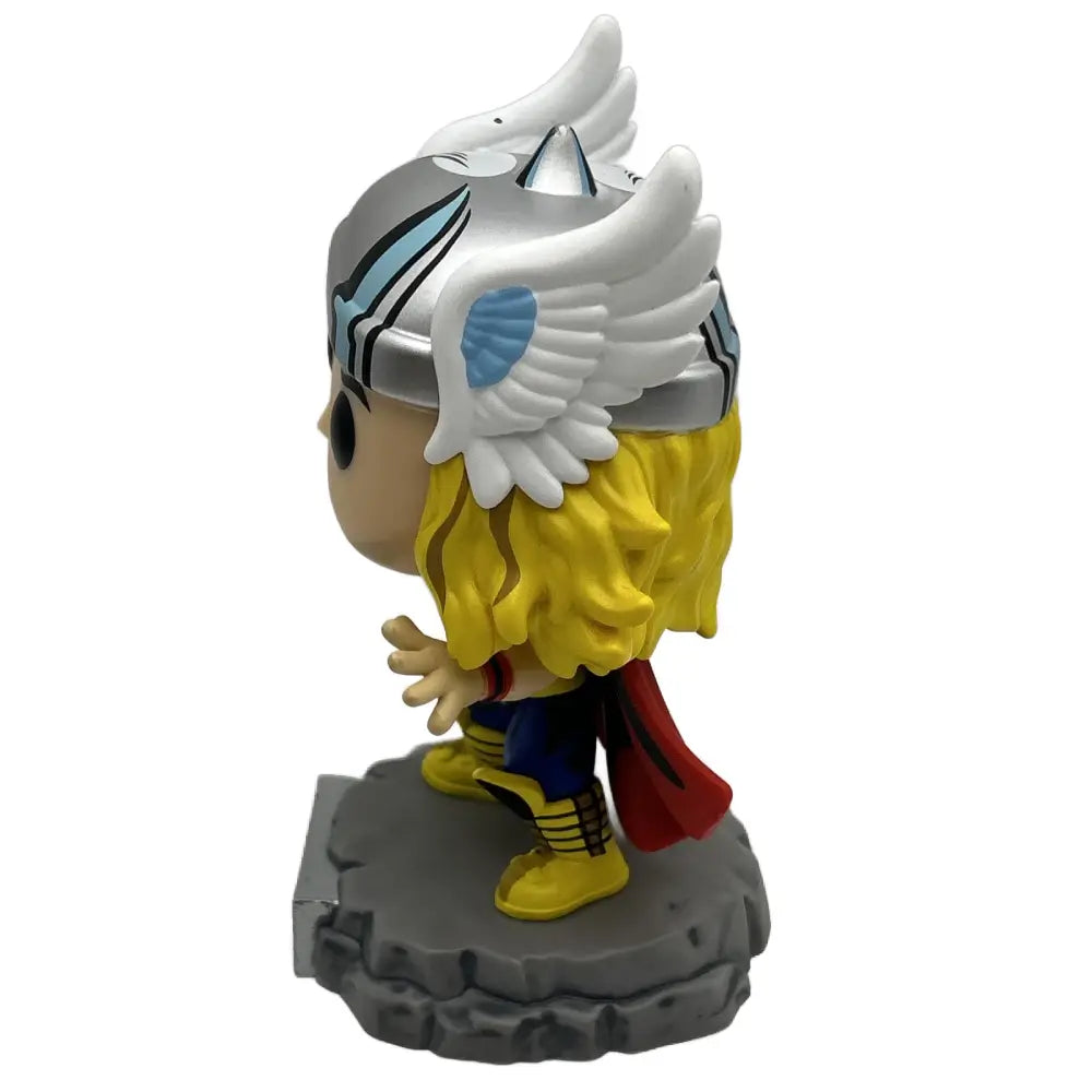 Funko Pop! & Pin: The Avengers: Earth's Mightiest Heroes - 60th Anniversary Thor with Pin.  This exclusive collection features a Funko Pop! vinyl figure of Thor alongside a commemorative pin, both designed to honor this special milestone.  F-69061 thumbnail