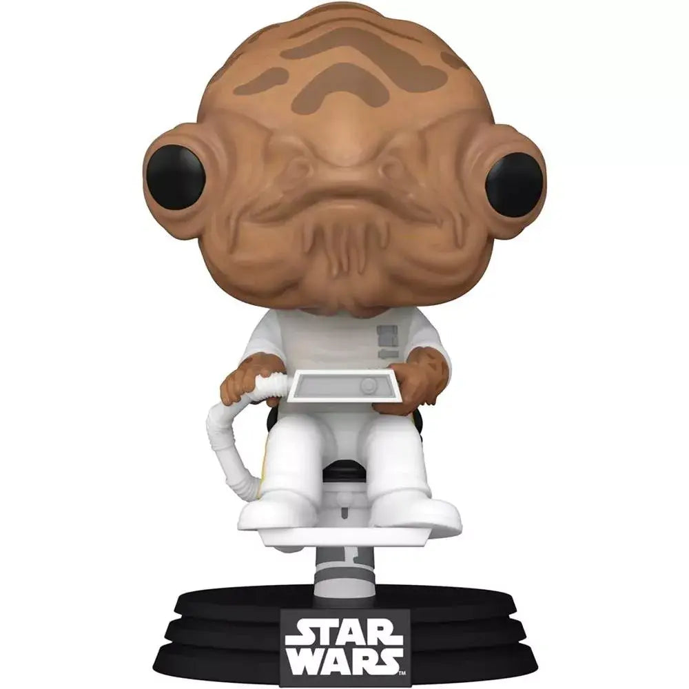 Funko Pop! Star Wars: Return of The Jedi 40th Anniversary - Admiral Ackbar Amazon Exclusive.  Showcase this figure to celebrate Admiral Ackbar’s tactical genius and his crucial role in the Rebel Alliance’s triumph over the Empire. F-71536 thumbnail