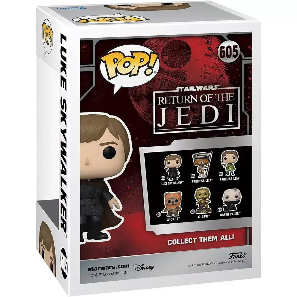 Funko Pop! Star Wars: Return of The Jedi 40th Anniversary Luke Skywalker. The figure’s intricate design highlights Luke’s growth from a farm boy to a heroic figure in the final battle against the Empire. F-70749 thumbnail
