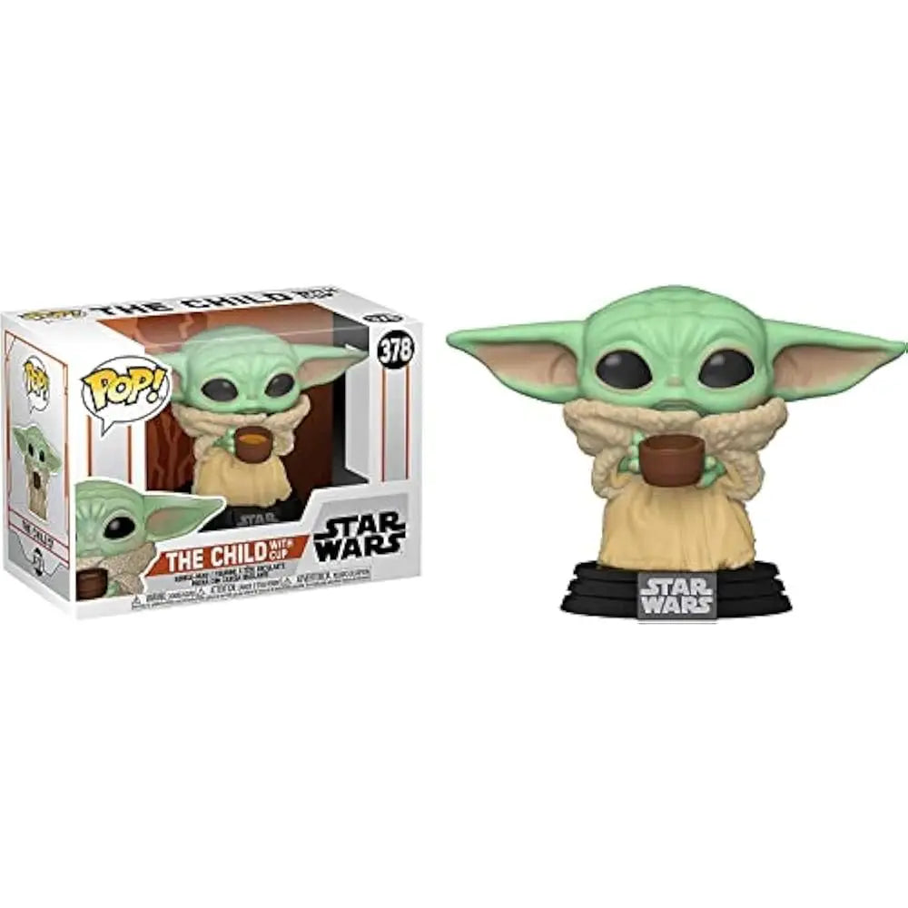 Funko Pop! Star Wars: The Mandalorian - The Child with Cup F-49933 thumbnail