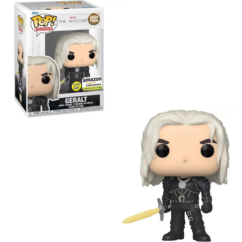 Funko Pop! TV: Netflix - The Witcher Geralt Amazon Exclusive F-68646 thumbnail