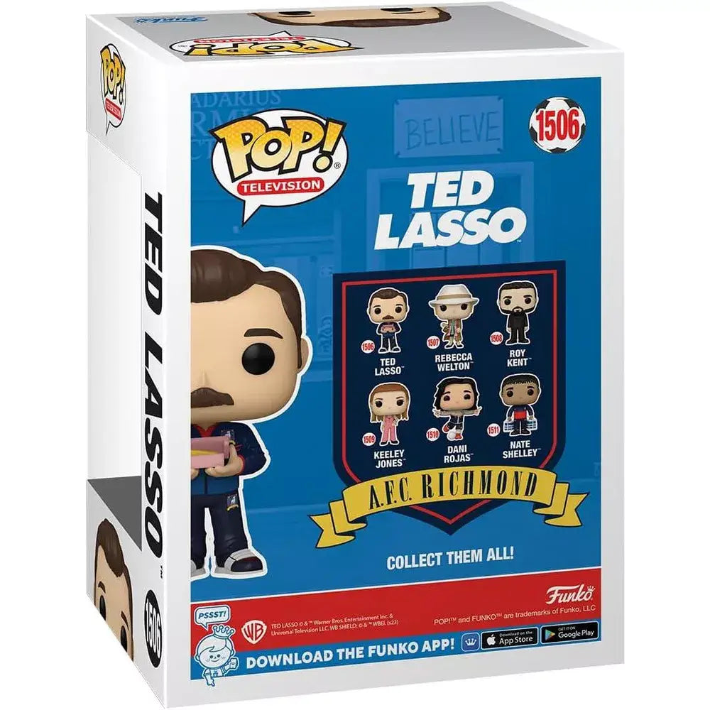 Funko Pop! TV: Ted Lasso -Ted Lasso with Biscuits F-70722 thumbnail