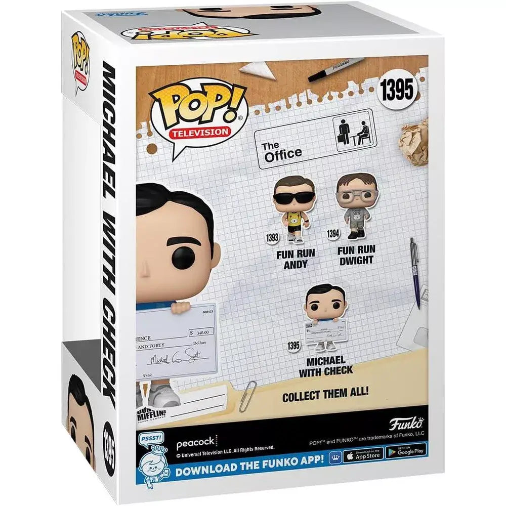 Funko Pop! TV: The Office - Michael with Check F-65760 thumbnail