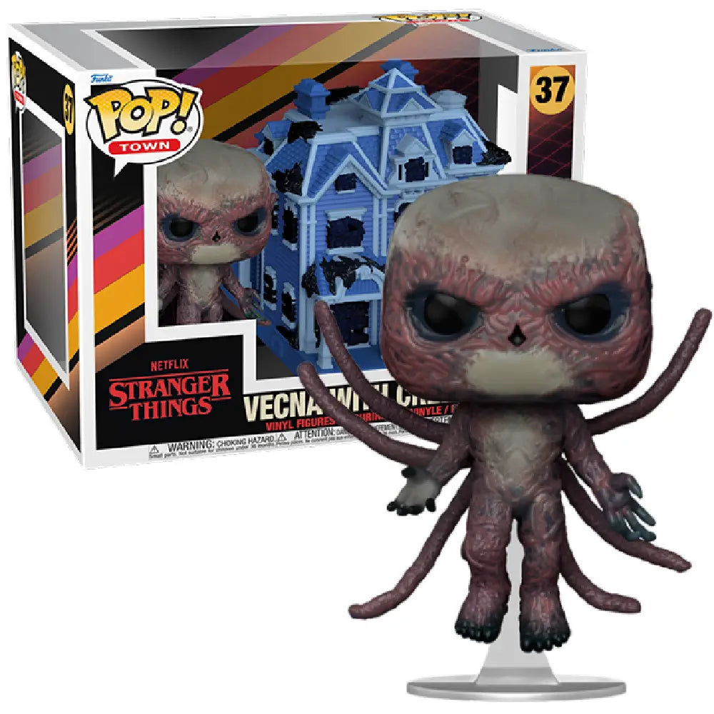 Funko Pop! Town: Stranger Things - Vecna with Creel House F-72133 thumbnail
