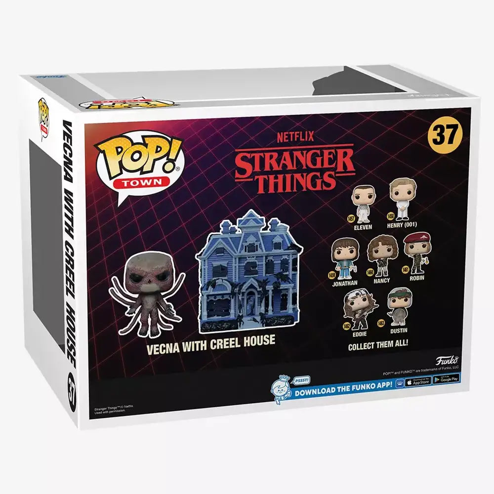 Funko Pop! Town: Stranger Things - Vecna with Creel House F-72133 thumbnail
