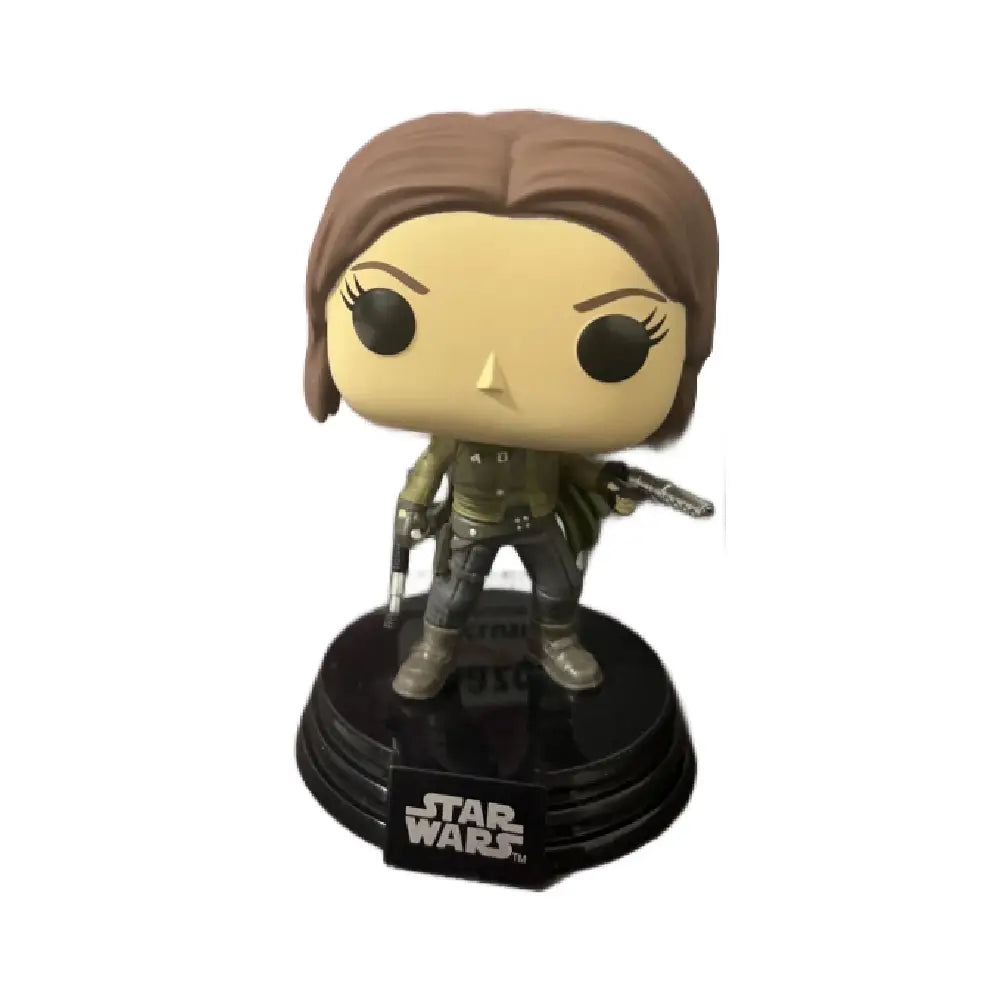 Funko Pop!: Star Wars: Power of The Galaxy - Jyn Erso Amazon Exclusive. This limited-edition collectible showcases the fearless and determined hero from Rogue One: A Star Wars Story in a bold, action-ready pose. F-66344 thumbnail