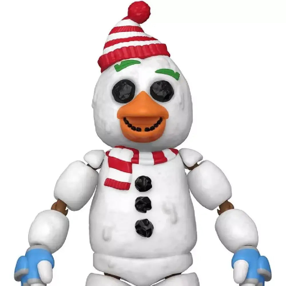 Funko Action Figure: Five Nights at Freddy's (FNAF) - Holiday Chica The Chicken. Holiday Chica showcases meticulous detailing and vibrant colors that perfectly embody the festive FNAF spirit. F-72482 thumbnail