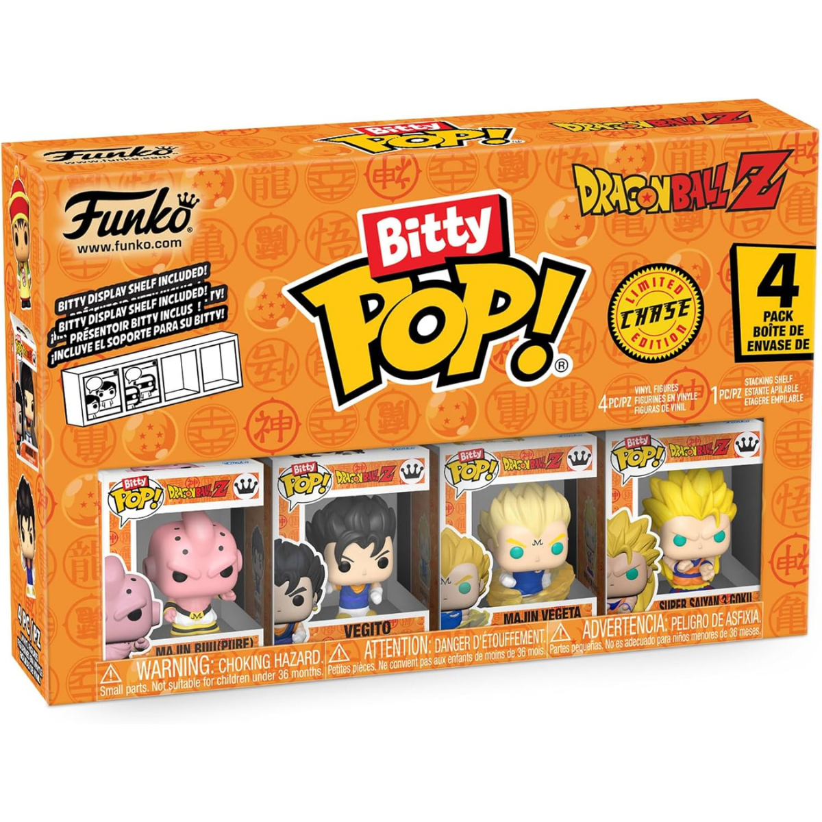 Funko Bitty POP! Dragon Ball Z – Kid Buu, 4-Pack Collectible Vinyl Figures thumbnail