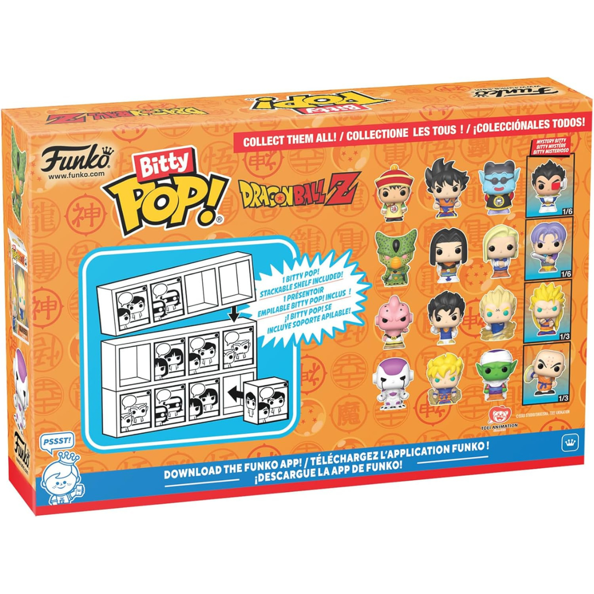 Funko Bitty POP! Dragon Ball Z – Kid Buu, 4-Pack Collectible Vinyl Figures thumbnail