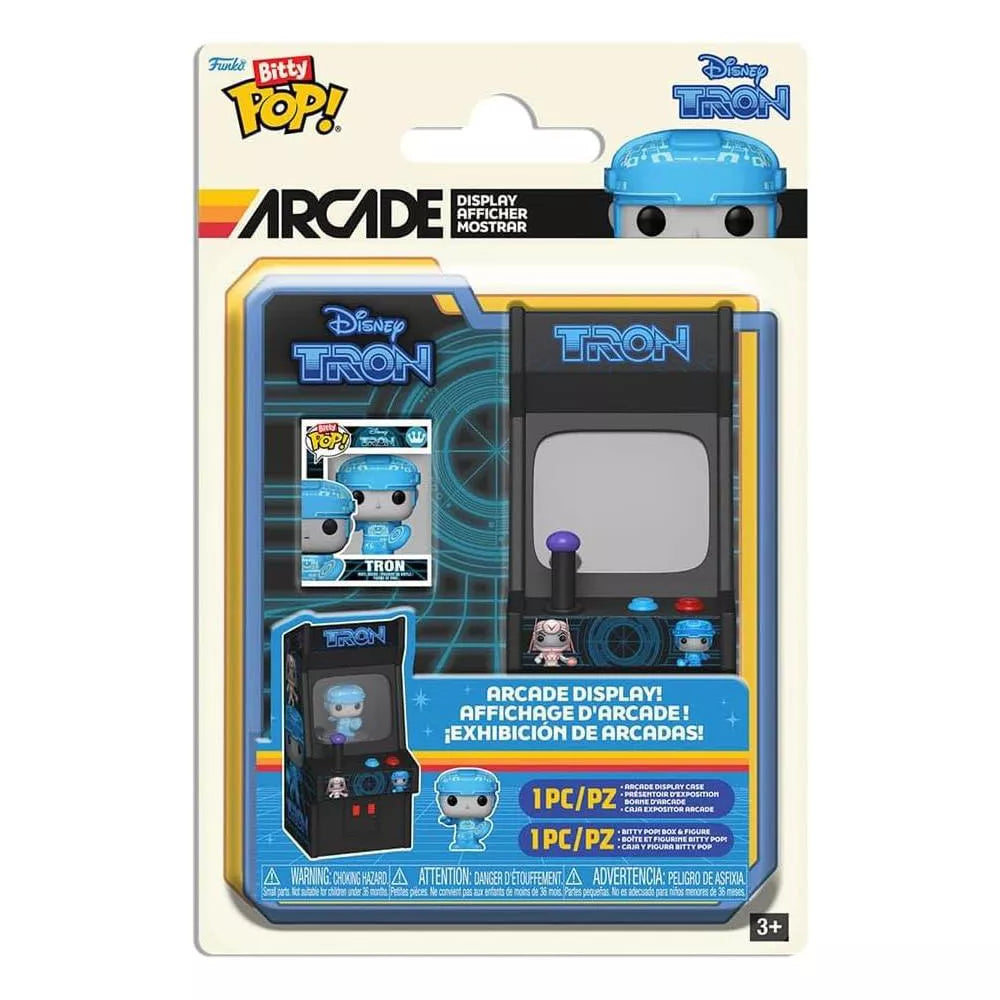 Funko Bitty POP! Disney Tron Arcade with Tron Bitty Figure thumbnail