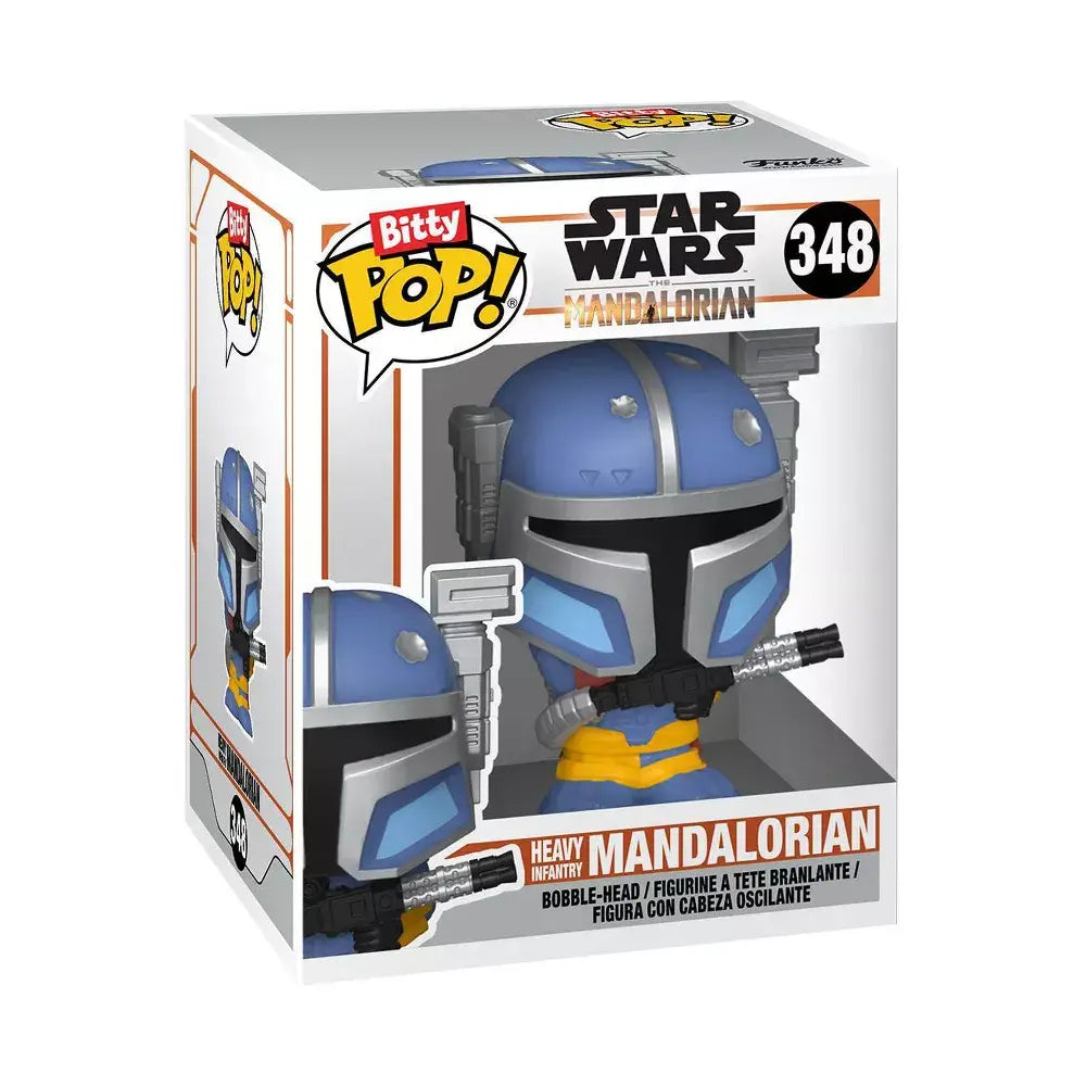 Funko Bitty Pop The Mandalorian Mini Collectible Toys 4-Pack F-75451 thumbnail