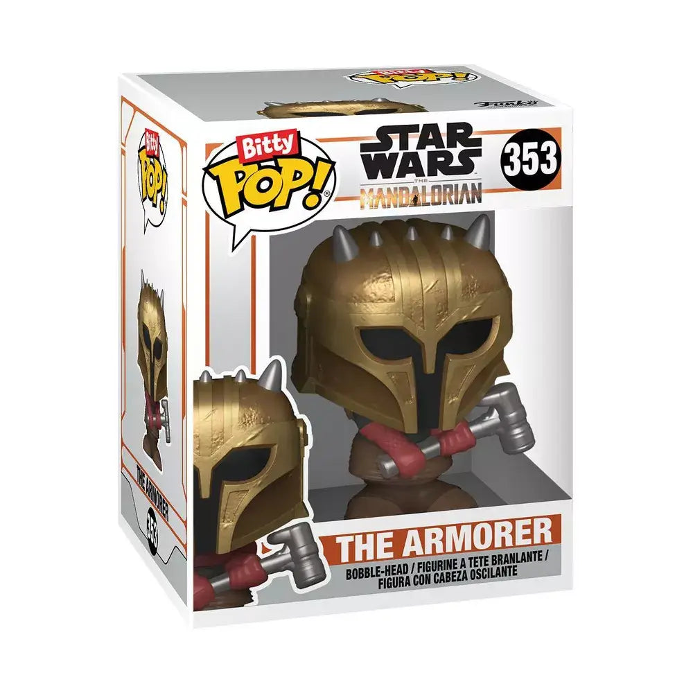 Funko Bitty Pop The Mandalorian Mini Collectible Toys 4-Pack F-75451 thumbnail
