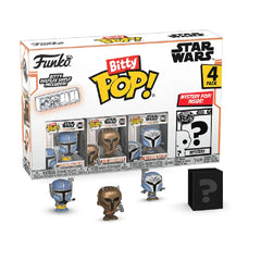 Funko Bitty Pop The Mandalorian Mini Collectible Toys 4-Pack F-75451