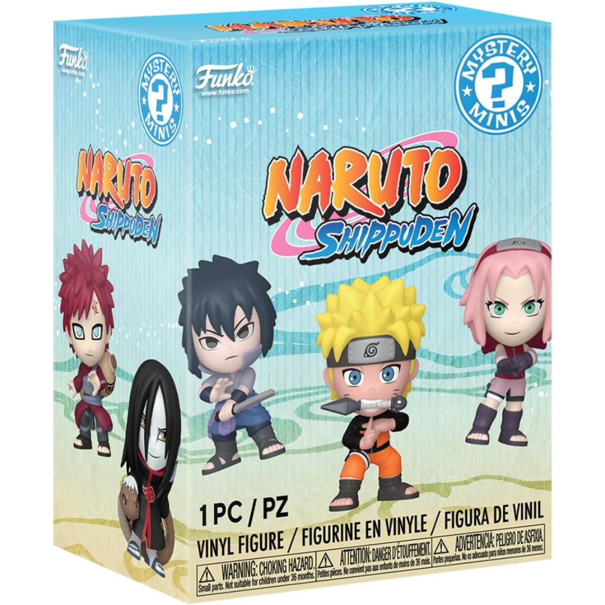 Funko Mystery Mini: Naruto – 1 of 12 to Collect – Styles Vary Vinyl Figure thumbnail