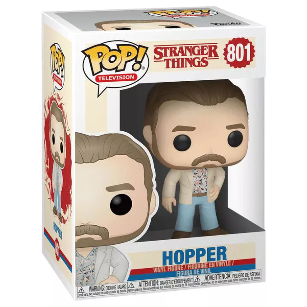 Funko Pop! Television: Stranger Things - Hopper F-38484 thumbnail