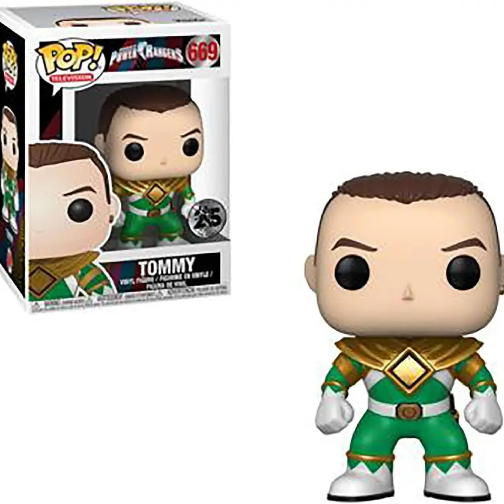 Funko POP Vinyl Power Ranger Green Tommy (No Helmet)  F-32805 thumbnail