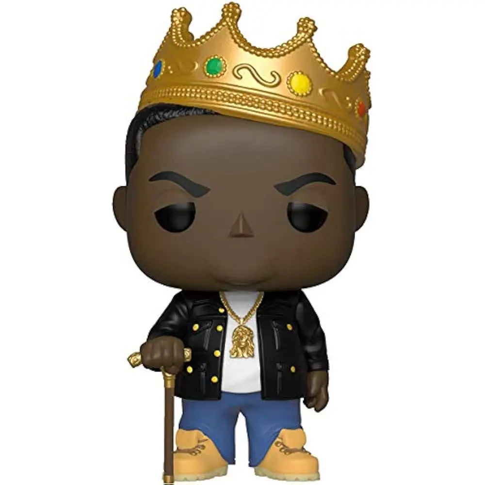 Funko Pop Rocks: The Notorious B.I.G. - Notorious B.I.G. with Crown. With an unmatched impact on hip hop, it’s only right that this Notorious B.I.G. Pop! figure. F-31550 thumbnail