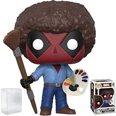 Funko POP! Deadpool Playtime As BOB ROSS  F-30865