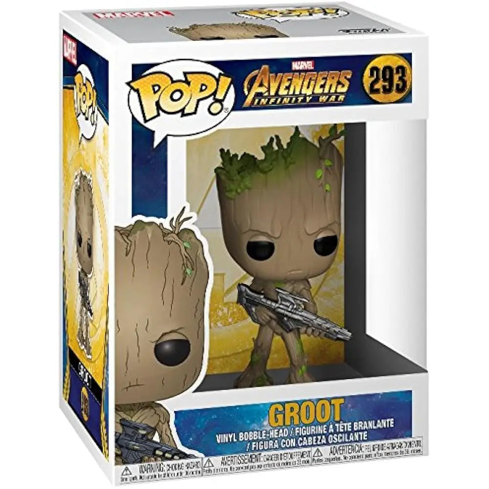 POP! Marvel - Avengers Infinity War - Teen Groot w/Blaster F-26904 thumbnail