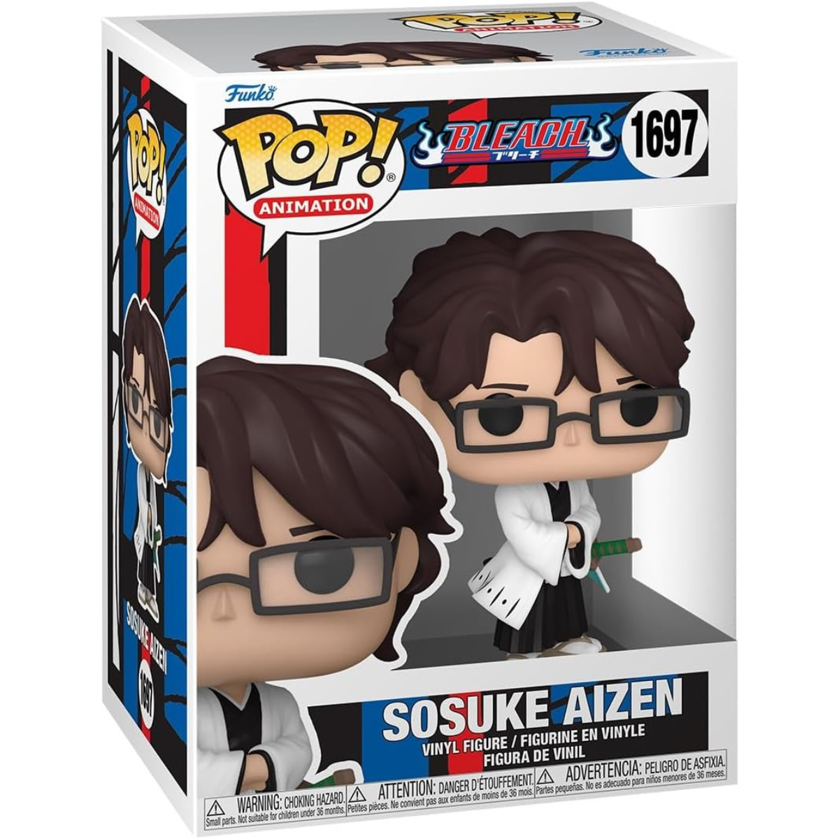 Funko Pop! Animation: Bleach – Aizen Sousuke Vinyl Figure thumbnail