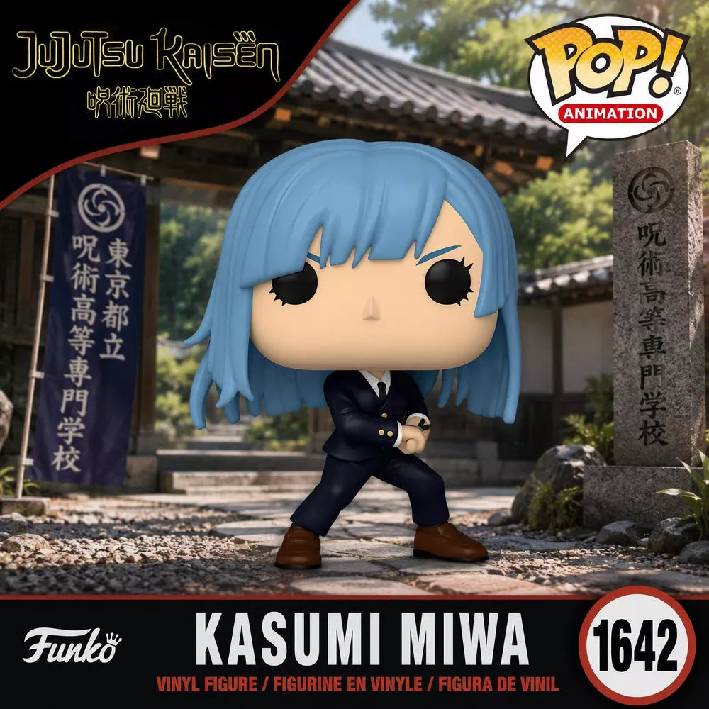 Funko POP! Jujutsu Kaisen Kasumi Miwa Vinyl Figure thumbnail