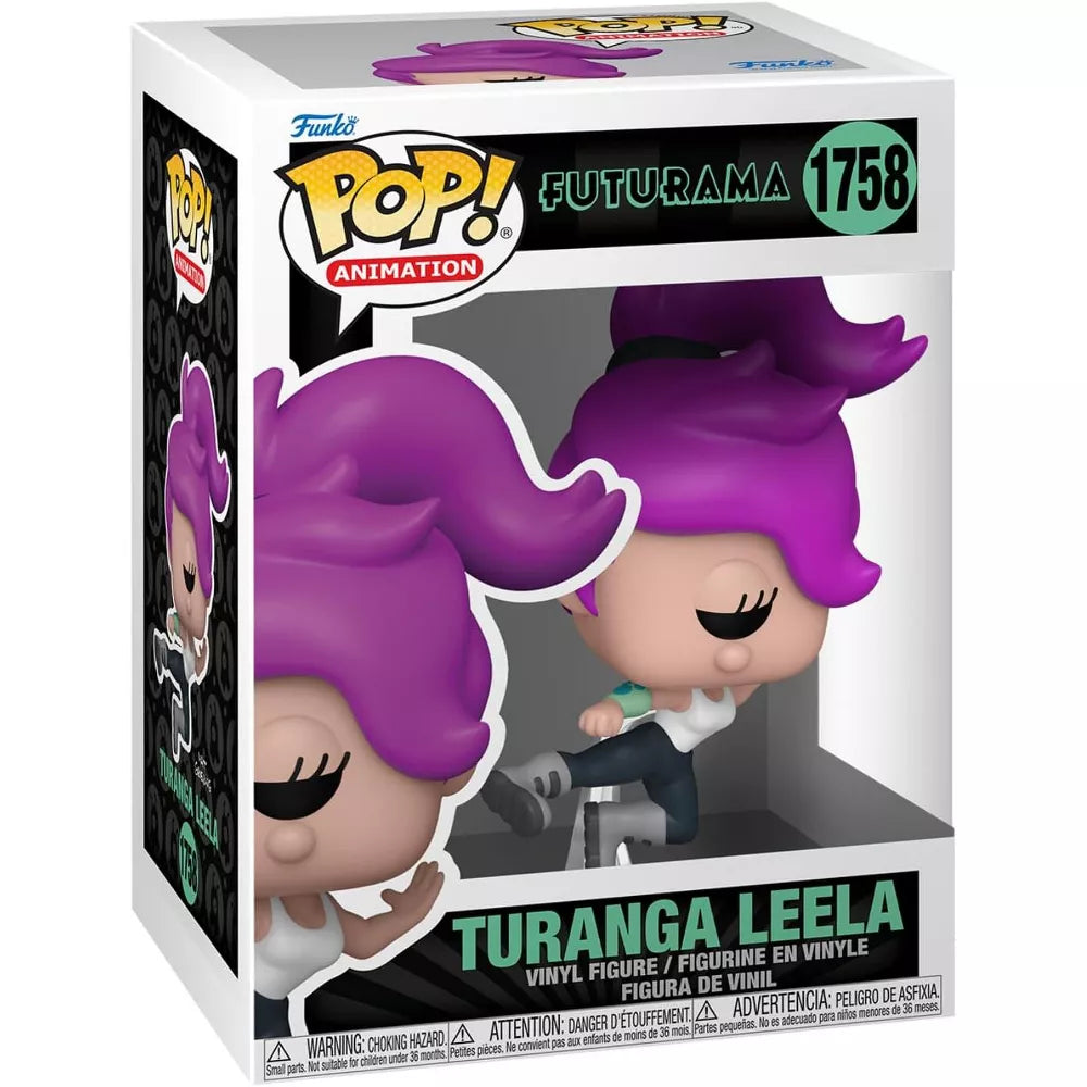 Funko POP! Futurama Turanga Leela Figure #1758 #80077 thumbnail