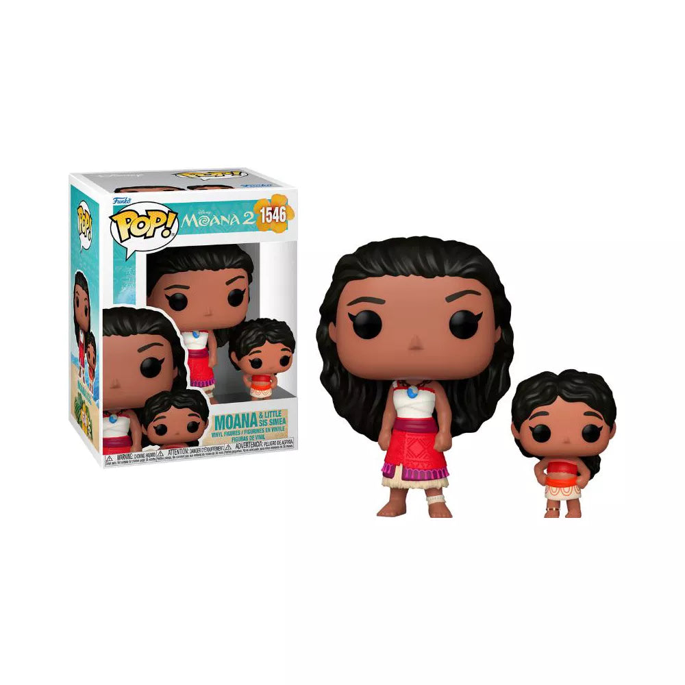 Funko POP! & Buddy Moana & Simea Figure #1546 #79736 thumbnail