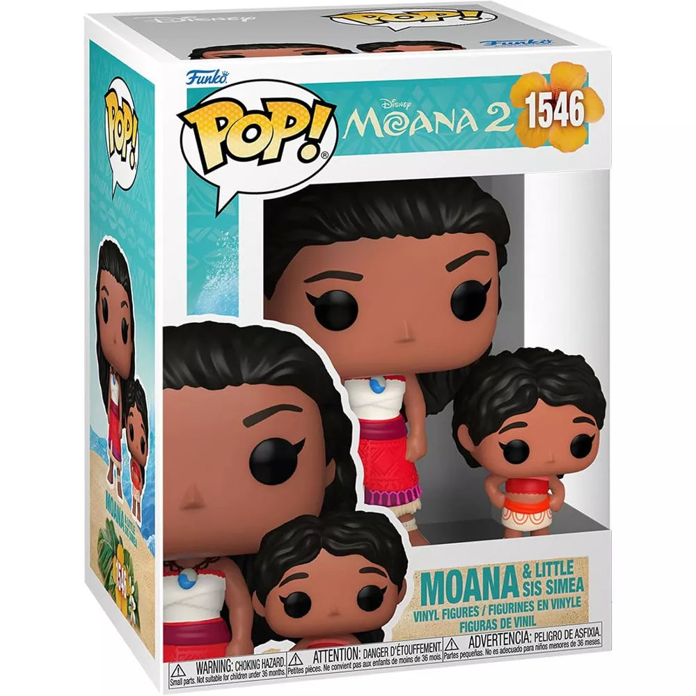 Funko POP! & Buddy Moana & Simea Figure #1546 #79736 thumbnail