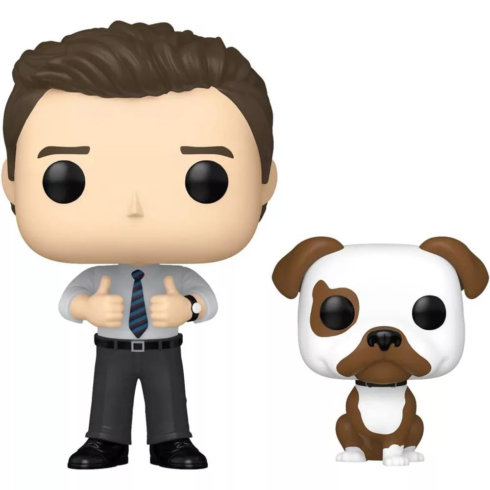 Funko POP! & Buddy Chris Traeger with Champion Vinyl Figure thumbnail