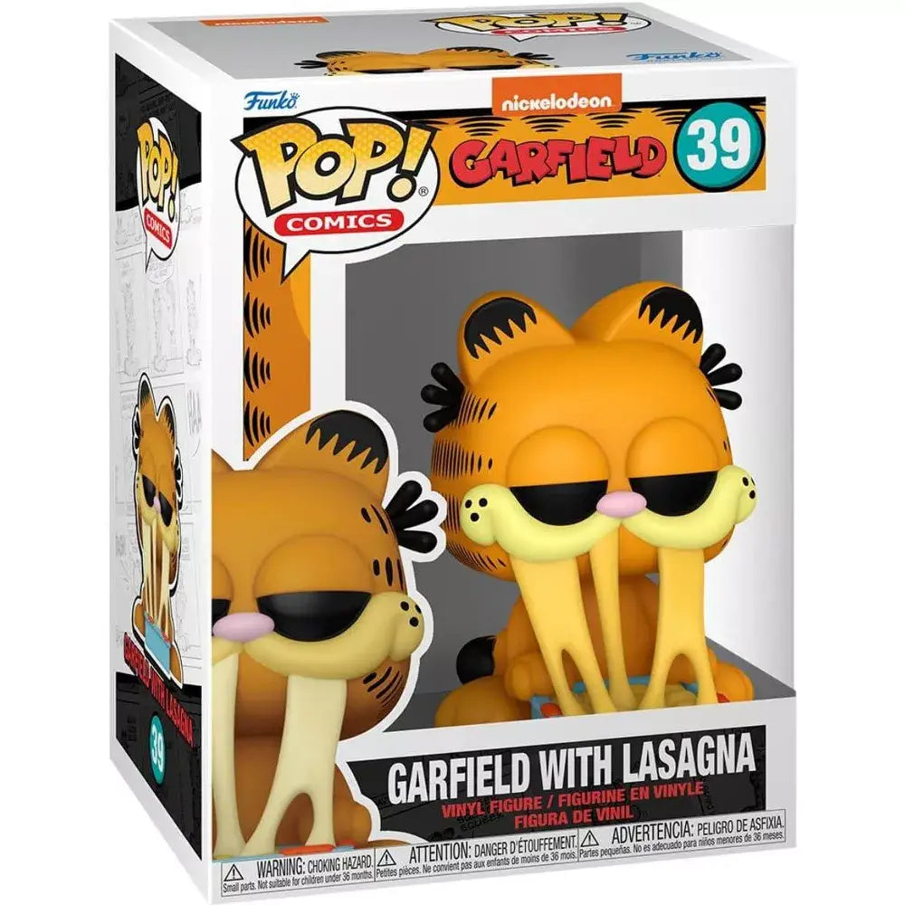 Funko POP! Comics: Garfield– Garfield with Lasagna Pan F-80161 thumbnail