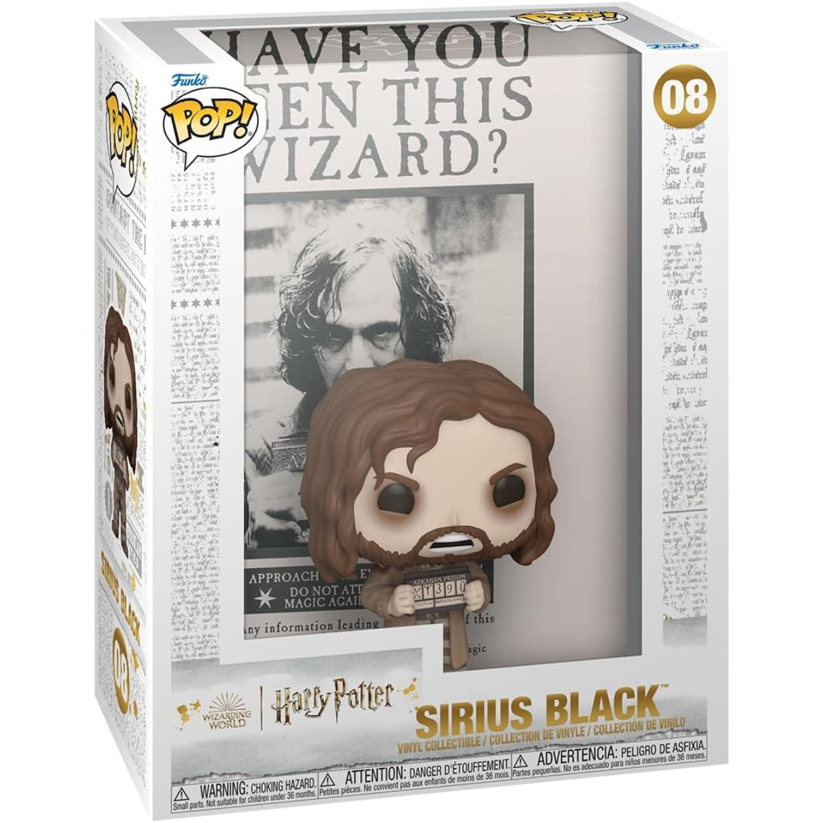 Funko Pop! Cover: Harry Potter – Prisoner of Azkaban Poster with Sirius Black thumbnail