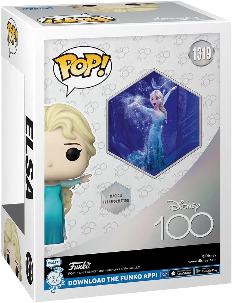 Funko Pop! Disney: Disney 100 – Elsa Vinyl Figure thumbnail